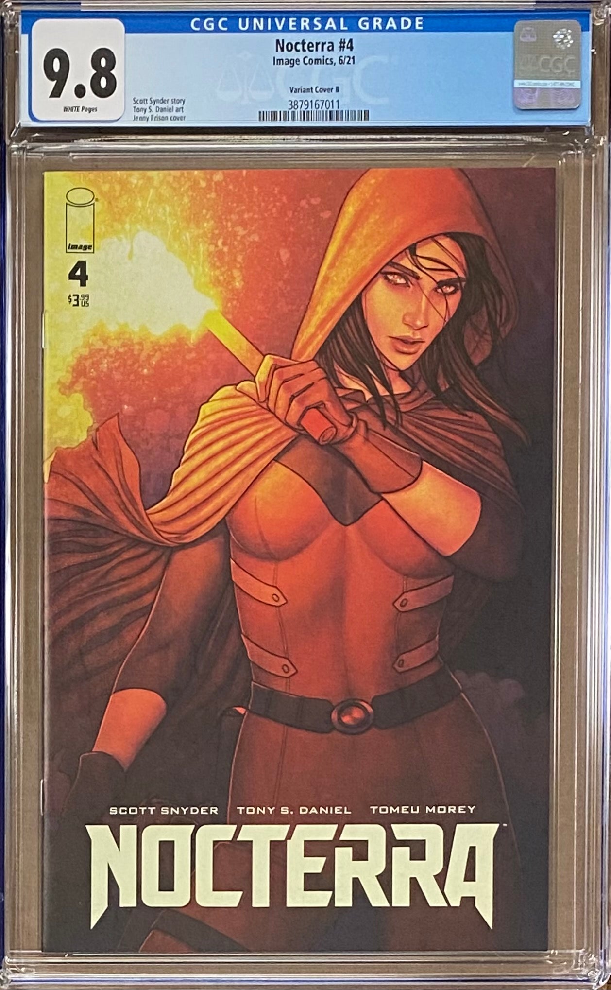 Nocterra #4 Frison Variant CGC 9.8