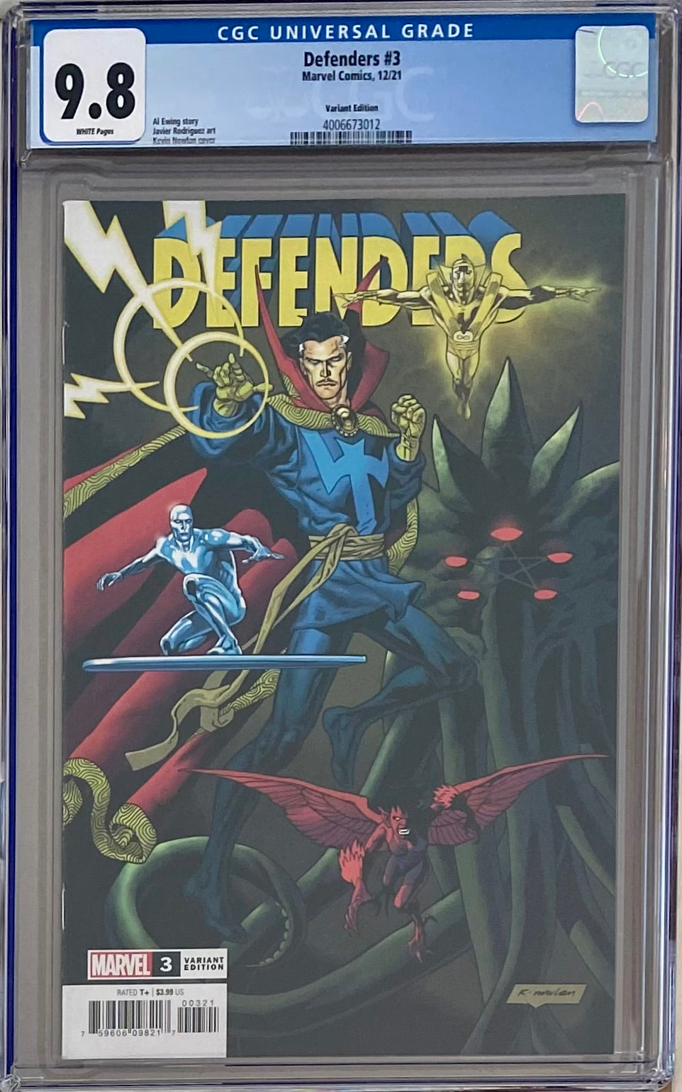Defenders #3 Nowlan Variant CGC 9.8