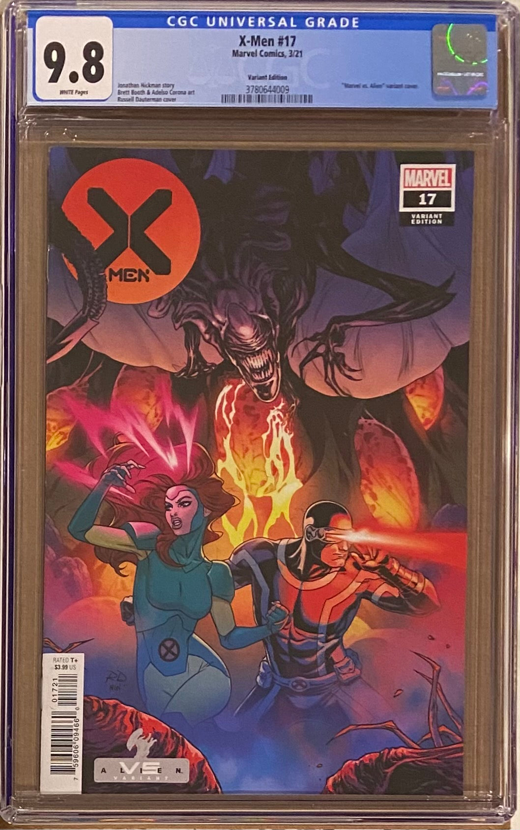 X-Men #17 "Marvels vs. Aliens" Variant CGC 9.8