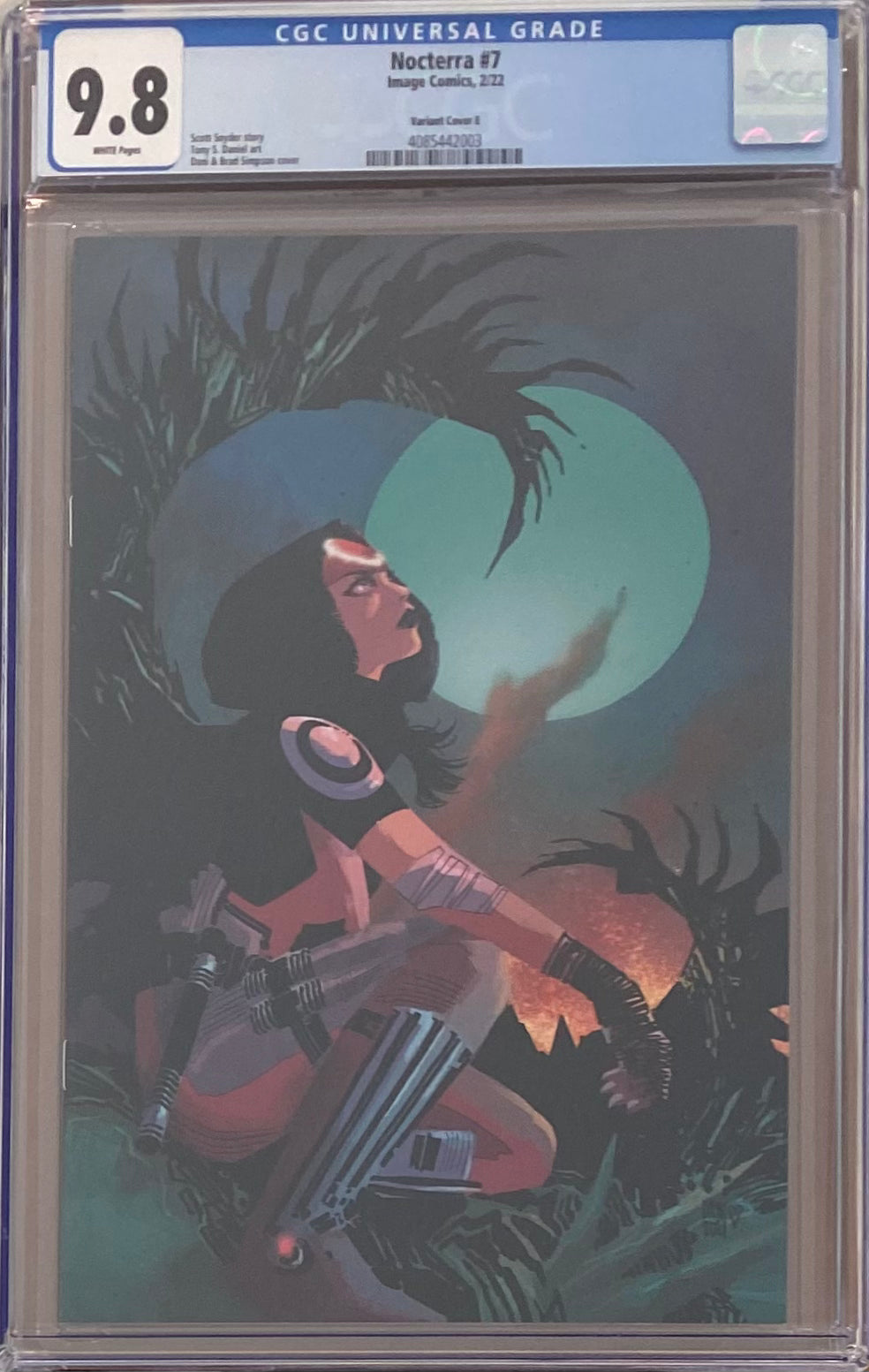 Nocterra #7 Simpson 1:10 Retailer Incentive Variant CGC 9.8