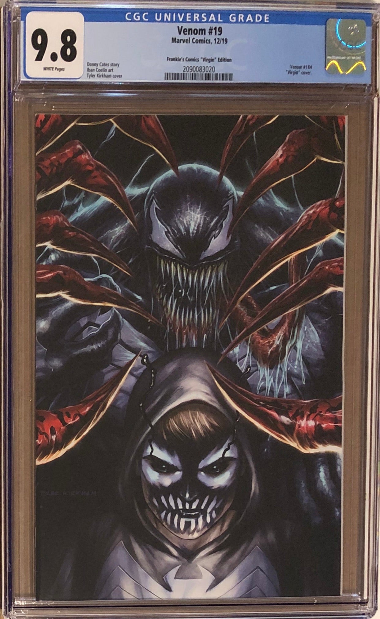 Venom #19 Tyler Kirkham BeachBum Comics Virgin Exclusive CGC 9.8