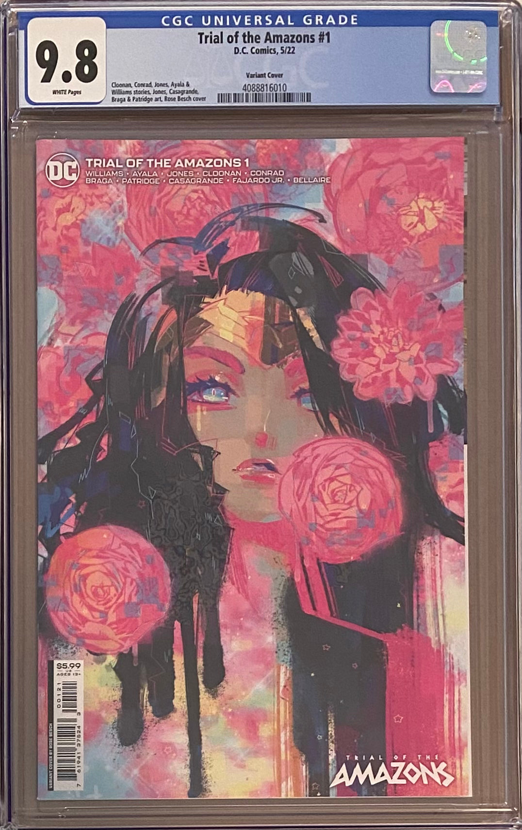 Trial of the Amazons #1 Besch Variant CGC 9.8