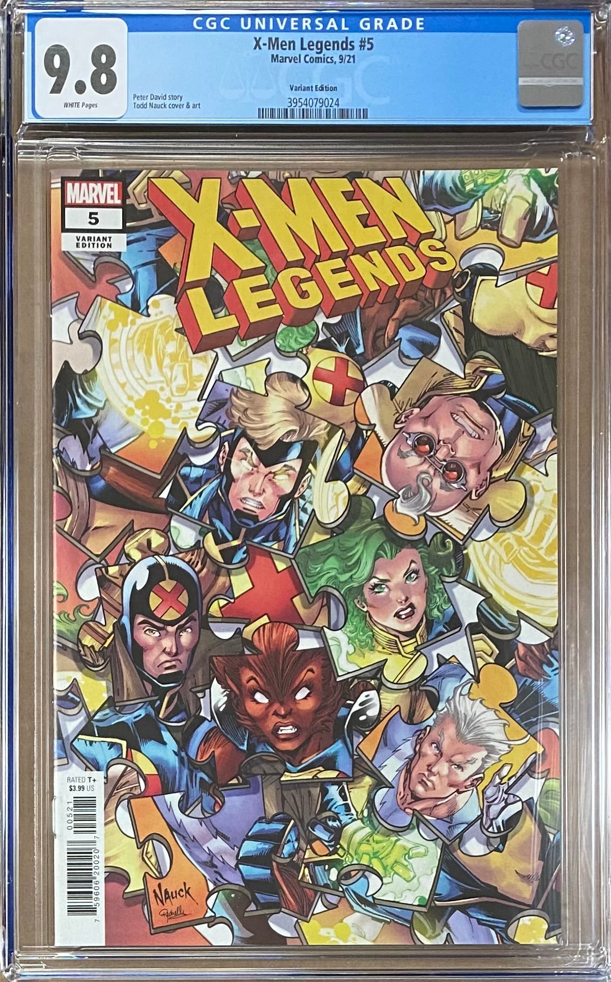 X-Men Legends #5 "Puzzle" Variant CGC 9.8