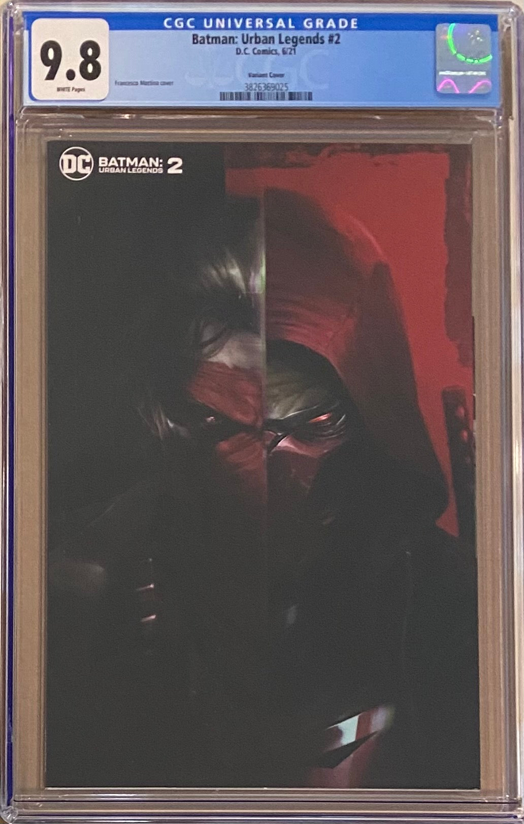 Batman: buying Urban Legends #2 Variant Cover CGC 9.8