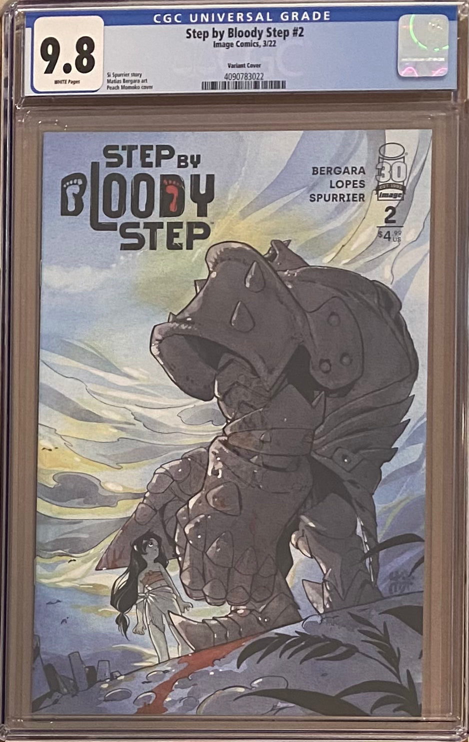 Step by Bloody Step #2 Variant CGC 9.8