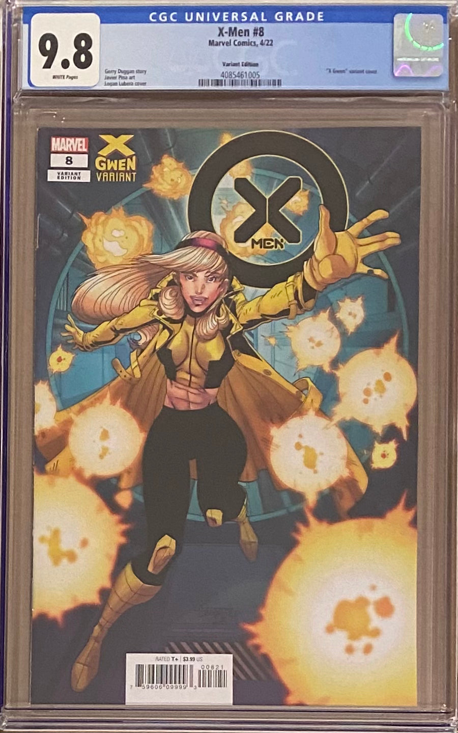 X-Men #8 Lubera X-Gwen Variant CGC 9.8