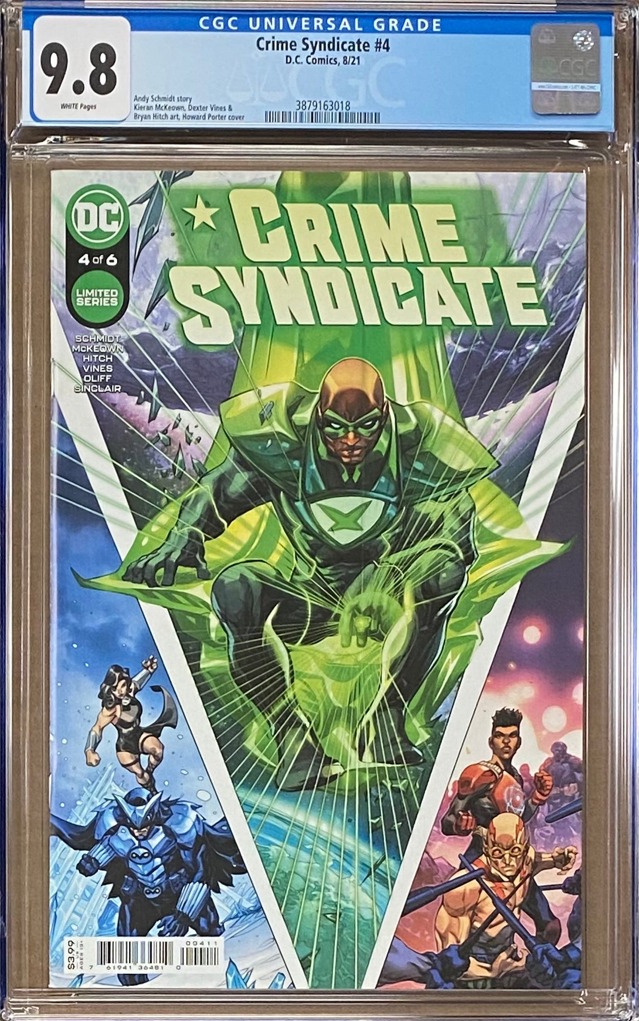 Crime Syndicate #4 CGC 9.8