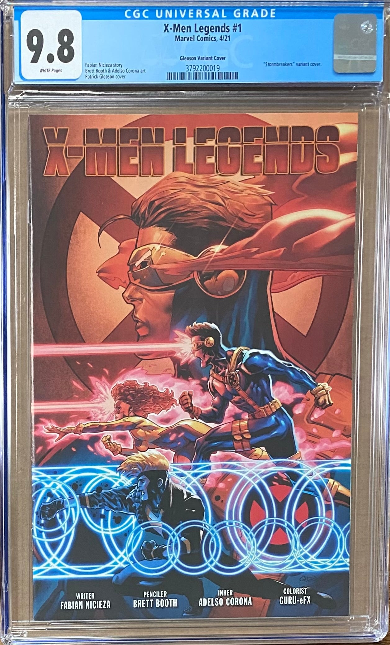 X-Men Legends #1 Gleason "Stormbreakers" Variant CGC 9.8