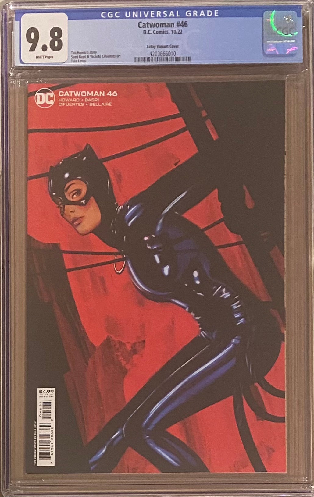 Catwoman #46 Lotay 1:25 Retailer Incentive Variant CGC 9.8