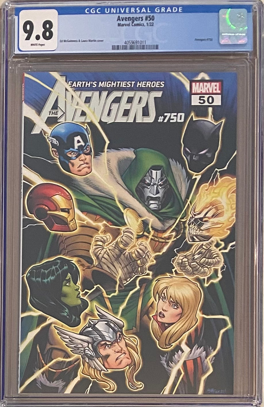 Avengers #50 (#750) CGC 9.8