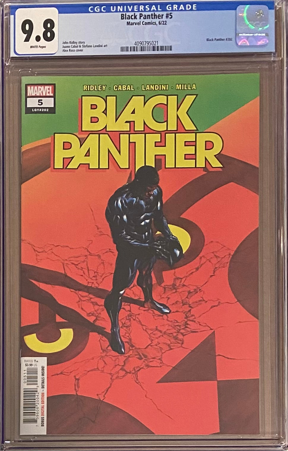 Black Panther #5 CGC 9.8 - Second Appearance Tosin