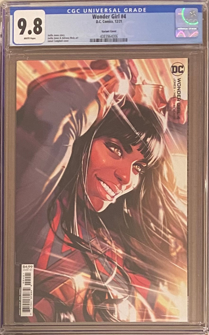 Wonder Girl #4 Variant CGC 9.8