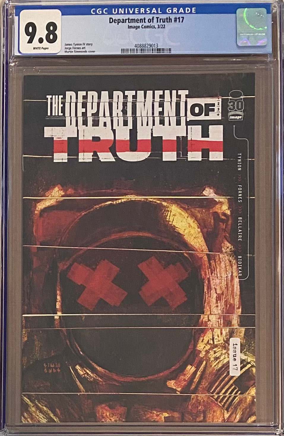 Department of Truth #17 CGC 9.8