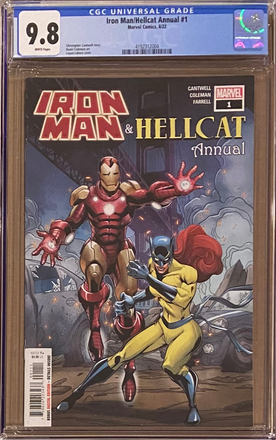 Iron Man/Hellcat Annual #1 CGC 9.8