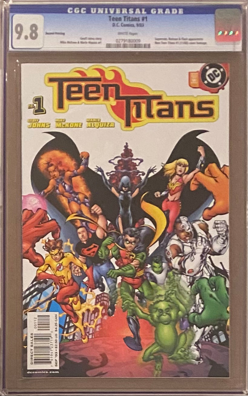 Teen Titans #1 Second Printing CGC 9.8