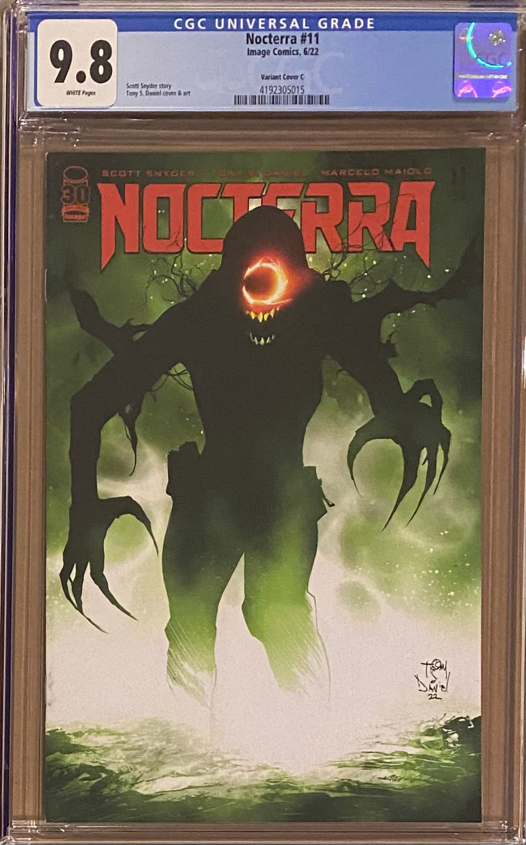 Nocterra #11 Daniel Variant CGC 9.8