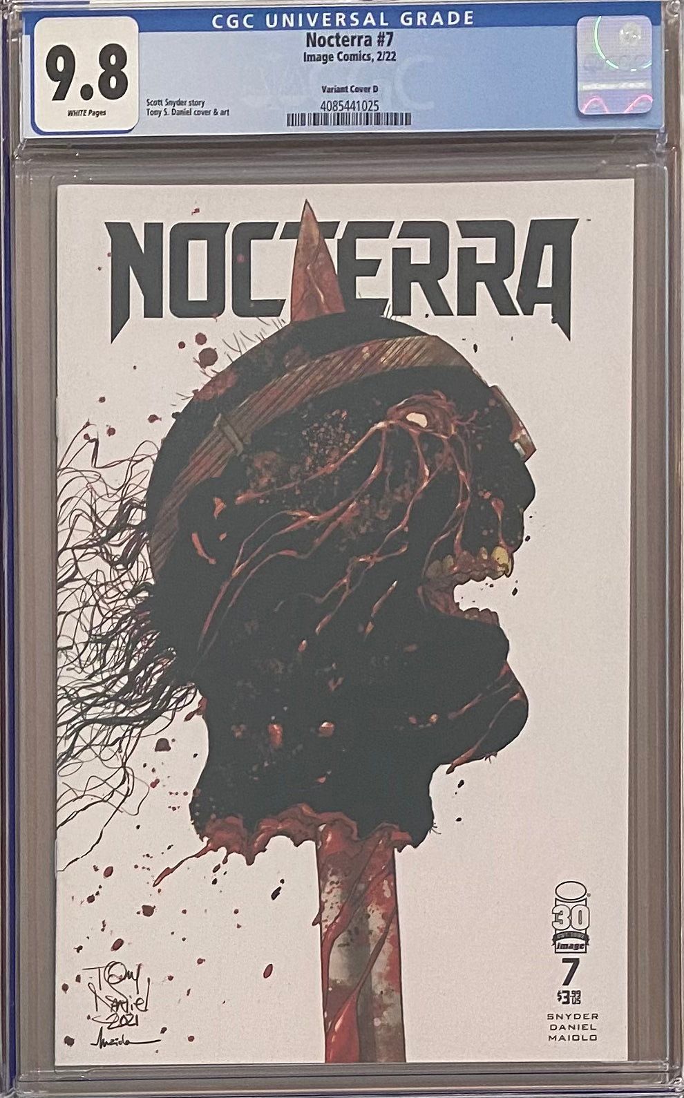 Nocterra #7 Daniel & Maiolo Variant CGC 9.8