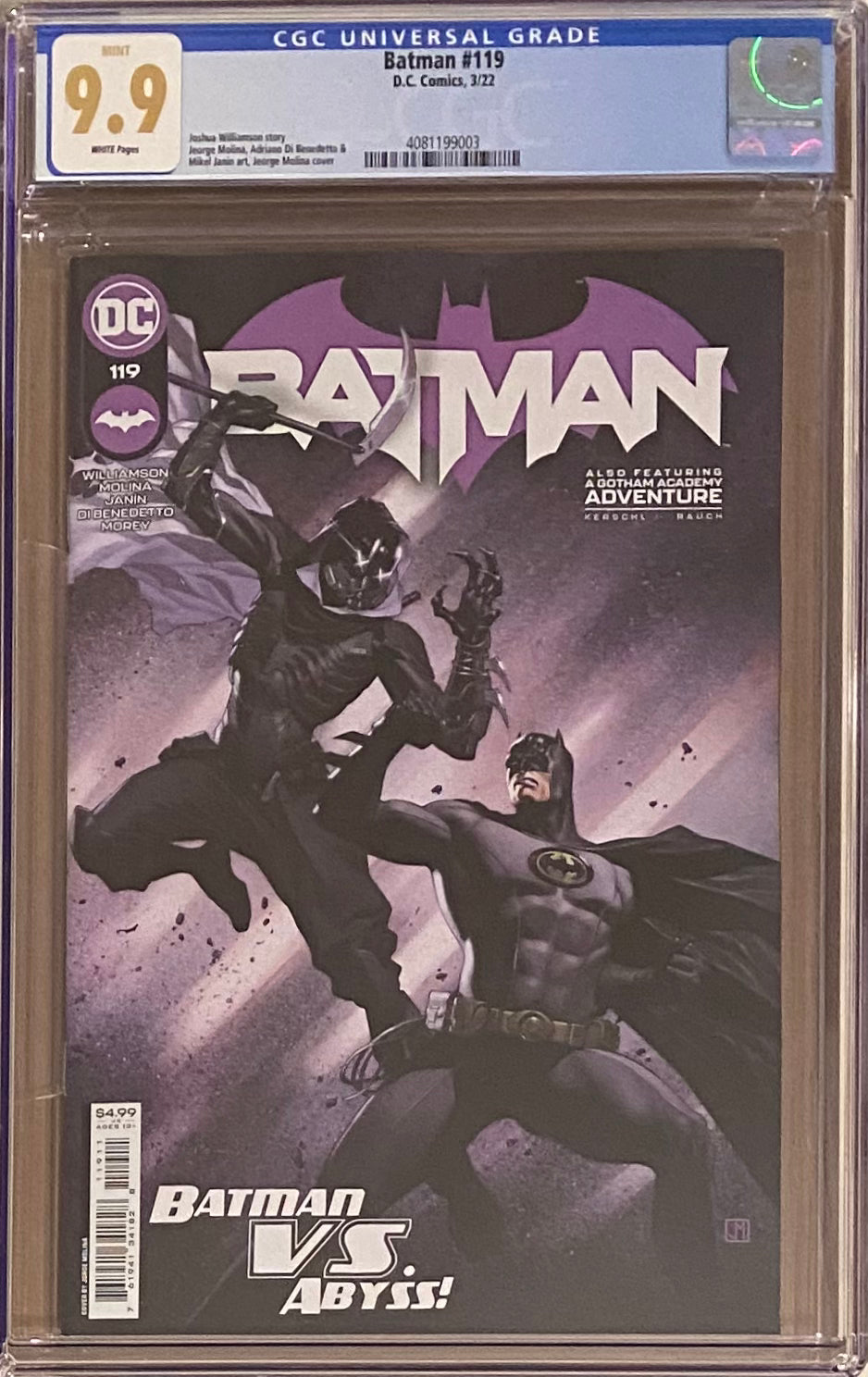 Batman #119 CGC 9.9 MINT
