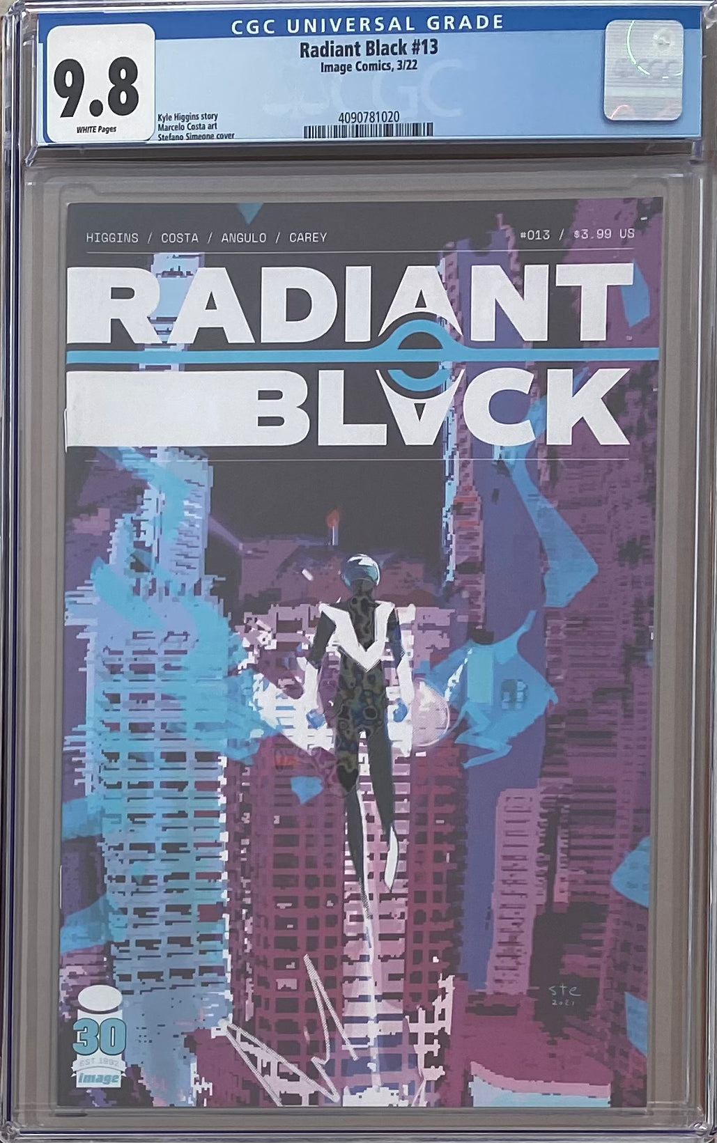 Radiant Black #13 CGC 9.8