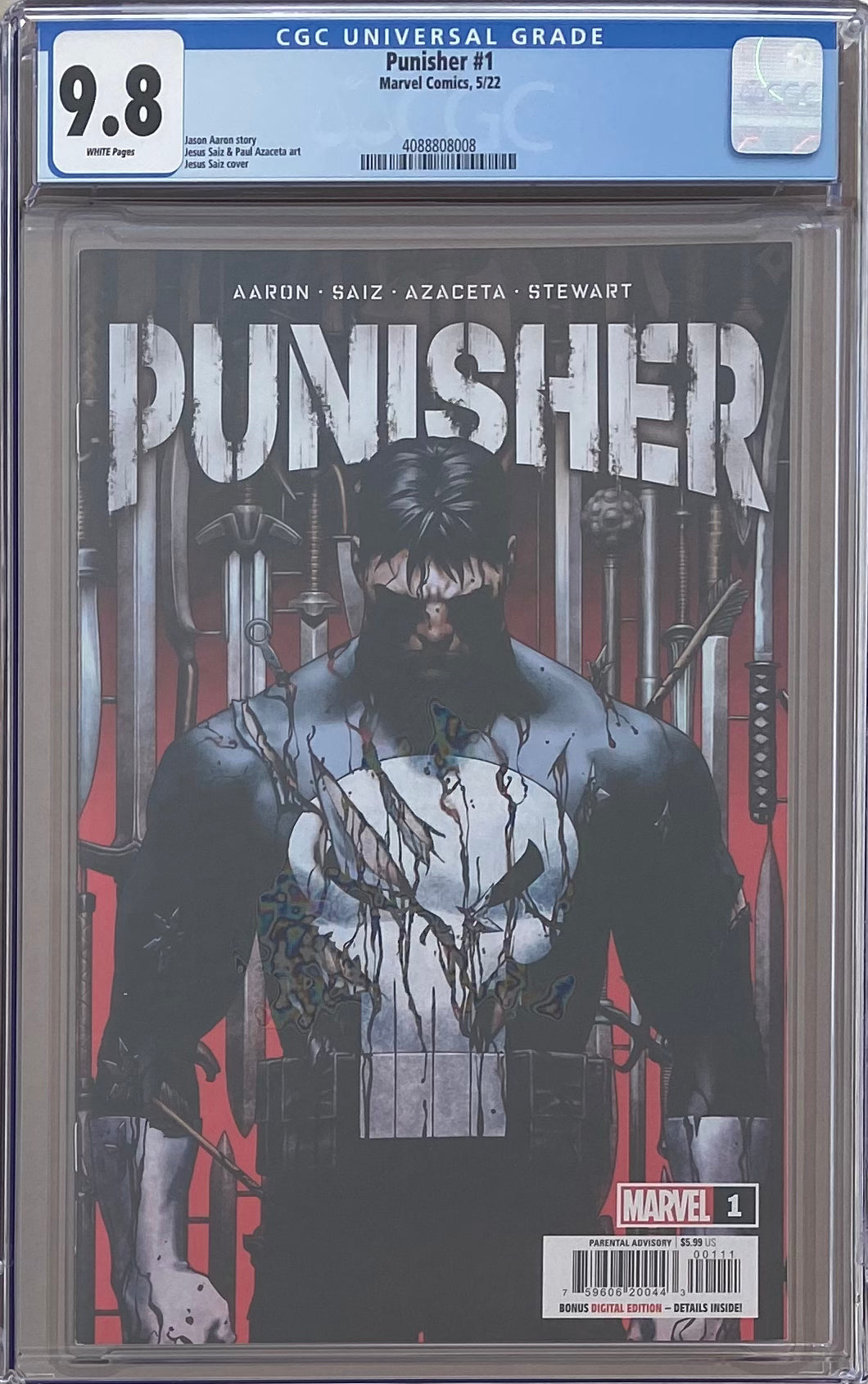 Punisher #1 CGC 9.8