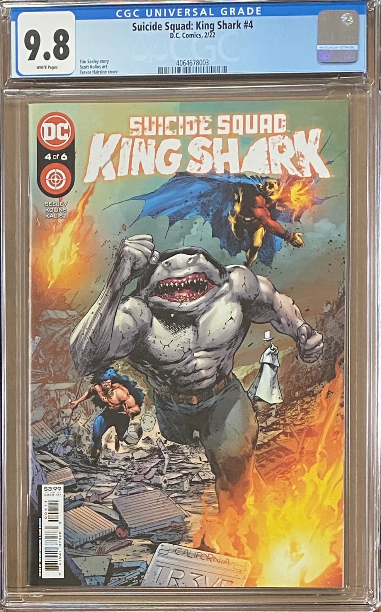 Suicide Squad: King Shark #4 CGC 9.8
