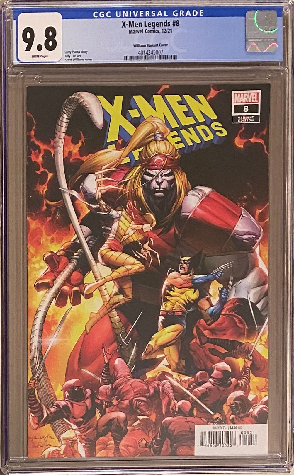 X-Men Legends #8 Variant CGC 9.8