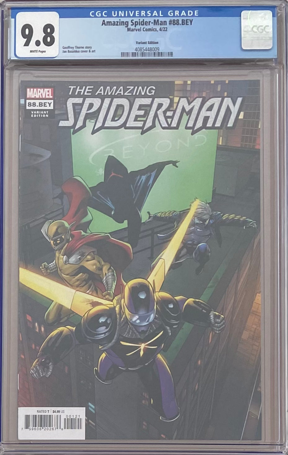 Amazing Spider-Man #88.BEY Variant CGC 9.8 - First Appearance Slingers