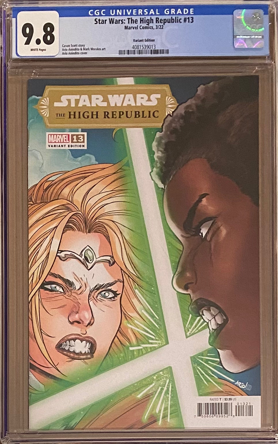 Star Wars: The High Republic #13 Variant CGC 9.8