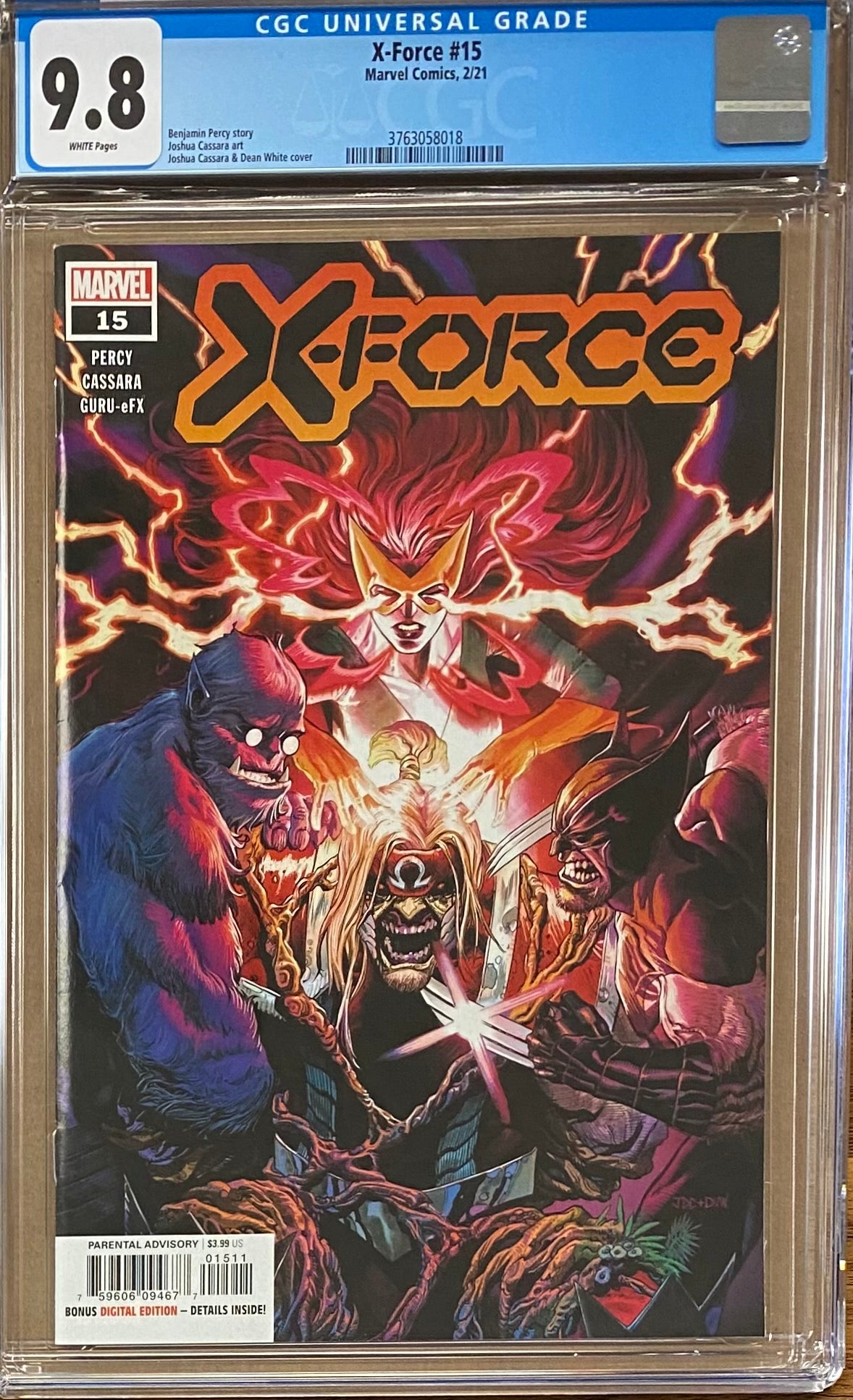 X-Force #15 CGC 9.8