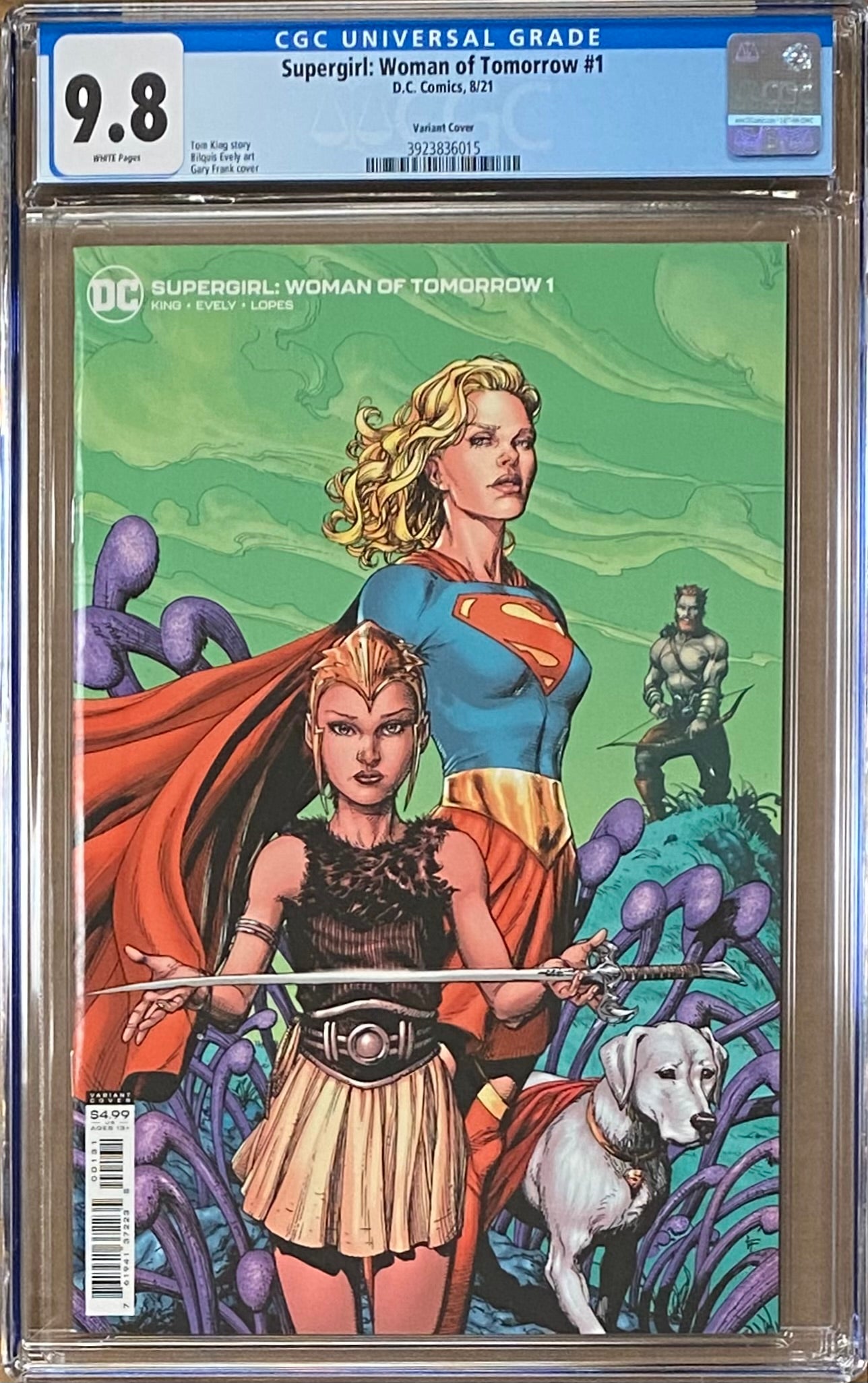 Supergirl: Woman of Tomorrow #1 Variant CGC 9.8