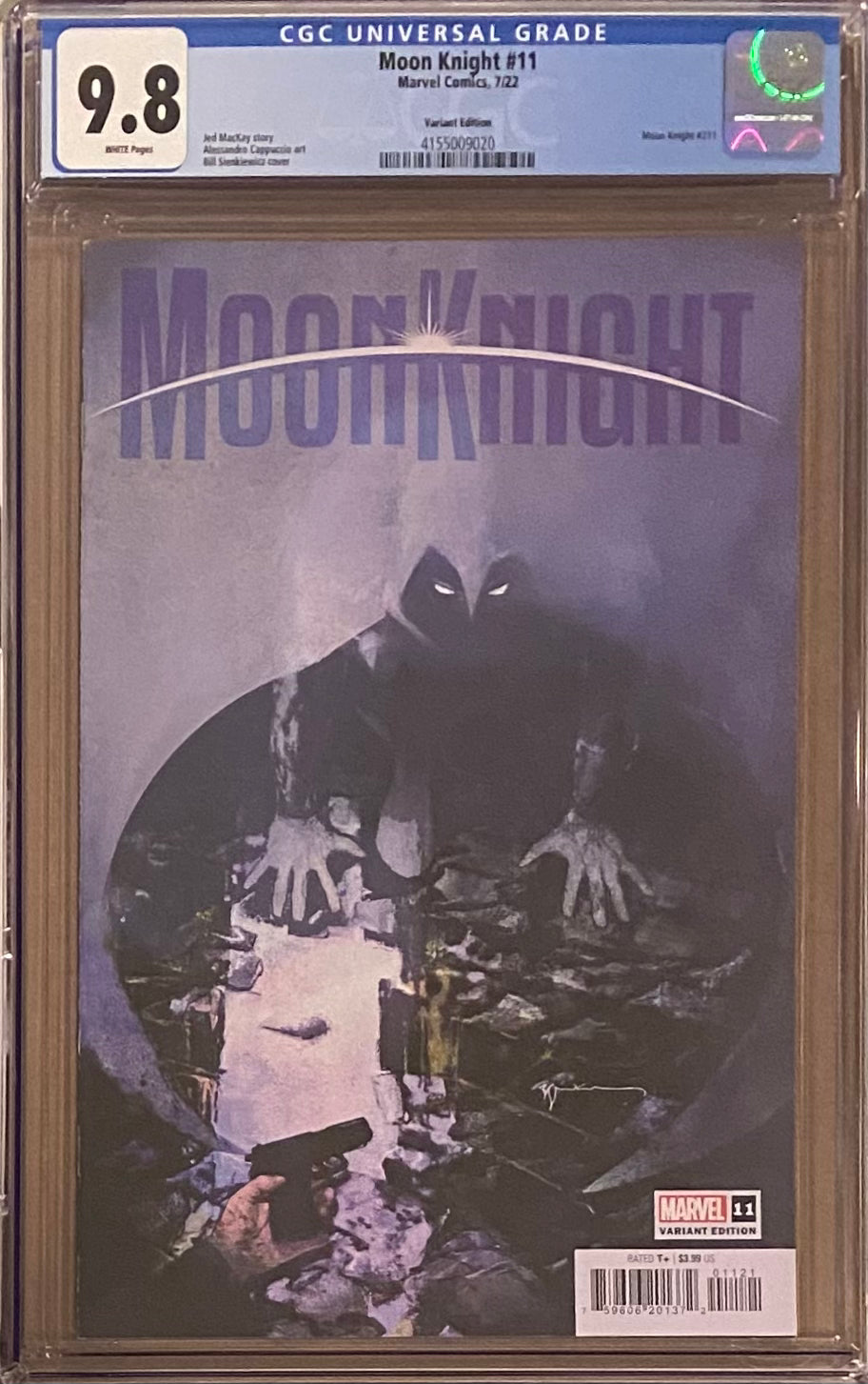 Moon Knight #11 Sienkiewicz 1:25 Retailer Incentive Variant CGC 9.8