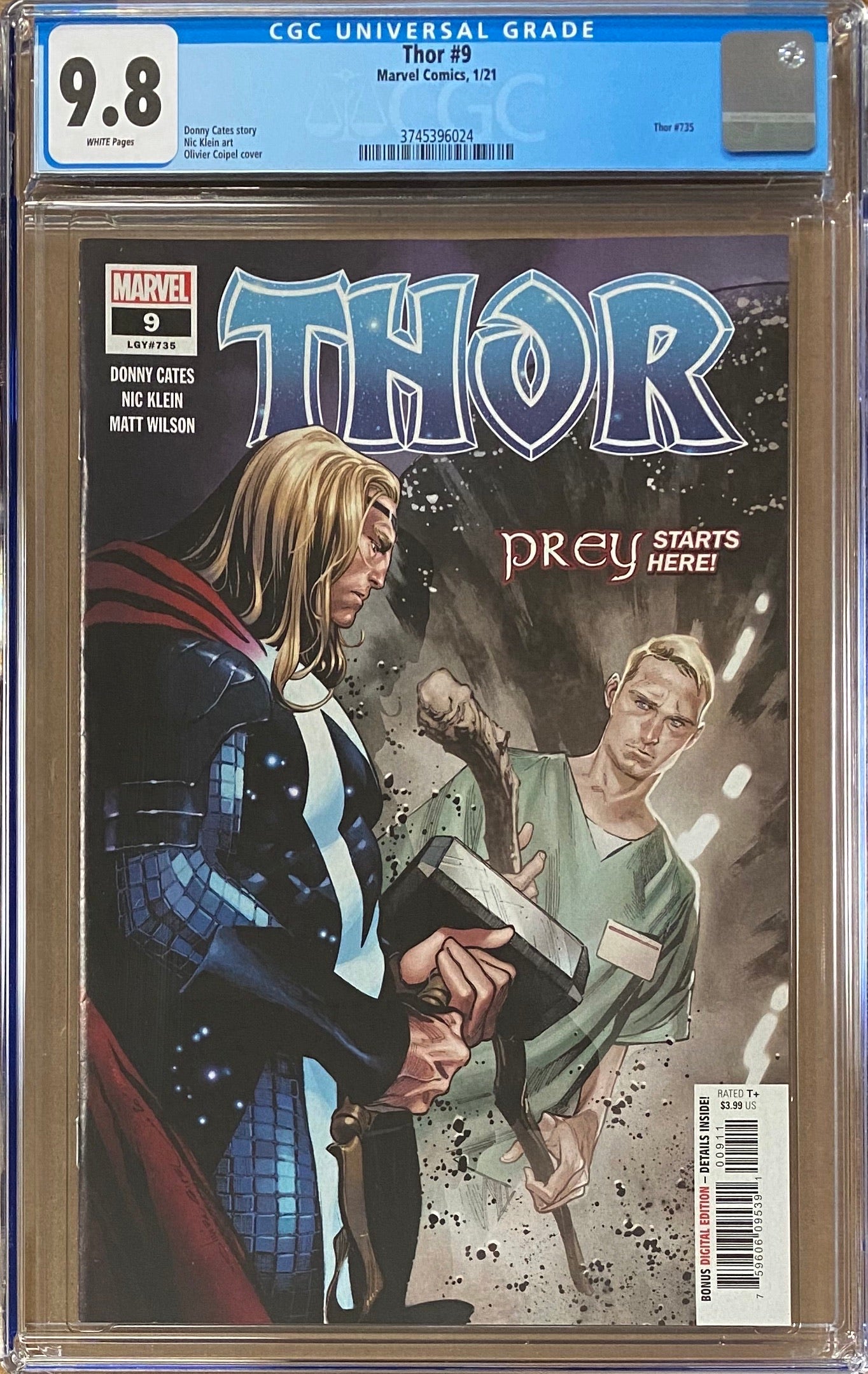Thor #9 CGC 9.8