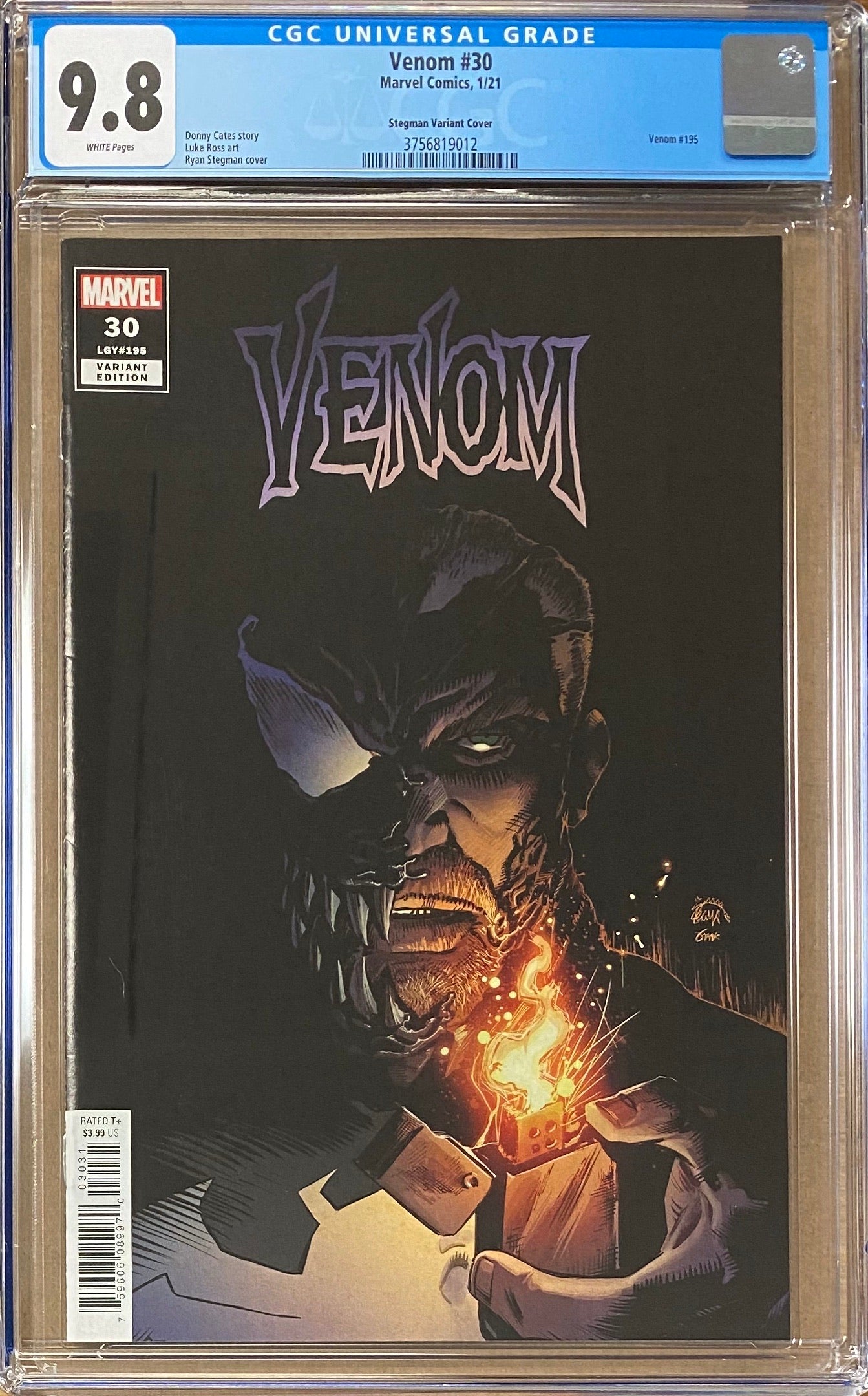 Venom #30 Stegman Variant CGC 9.8