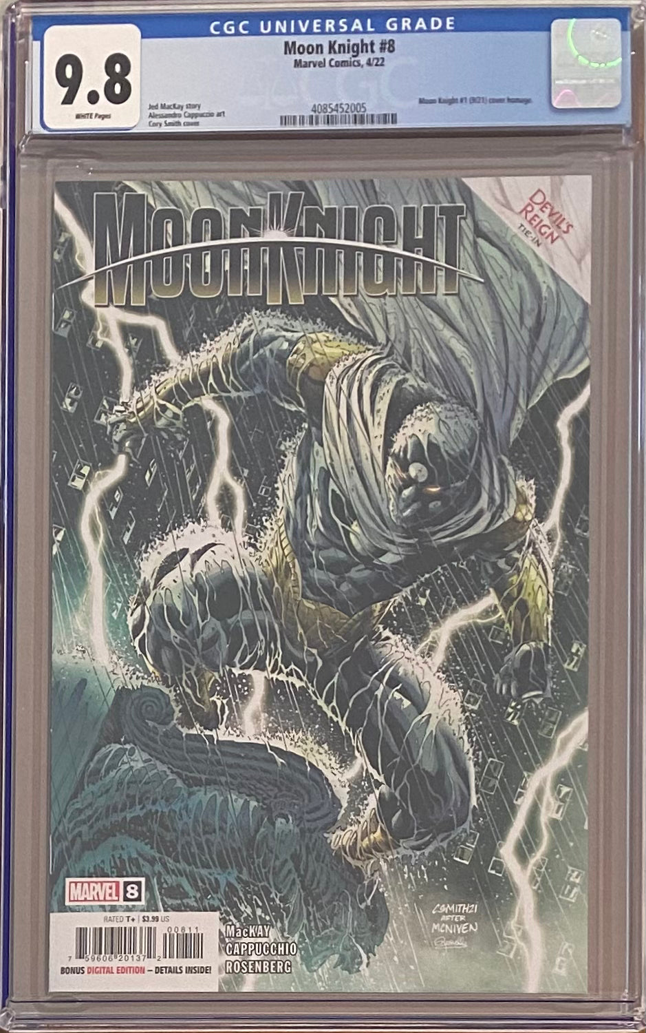 Moon Knight #8 CGC 9.8