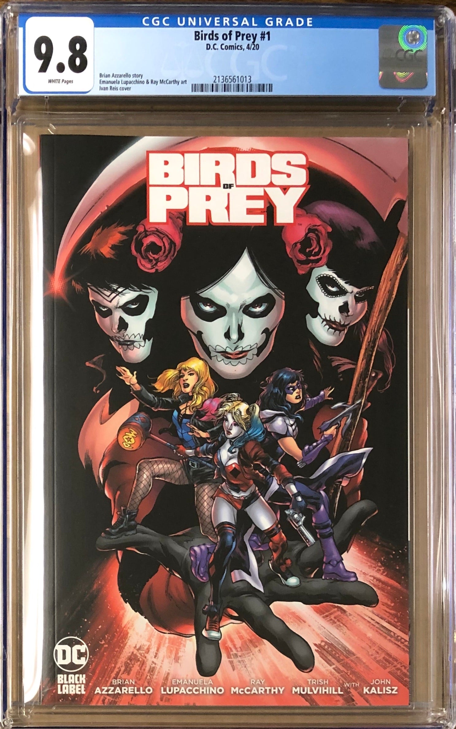 Birds of Prey #1 DC Black Label CGC 9.8
