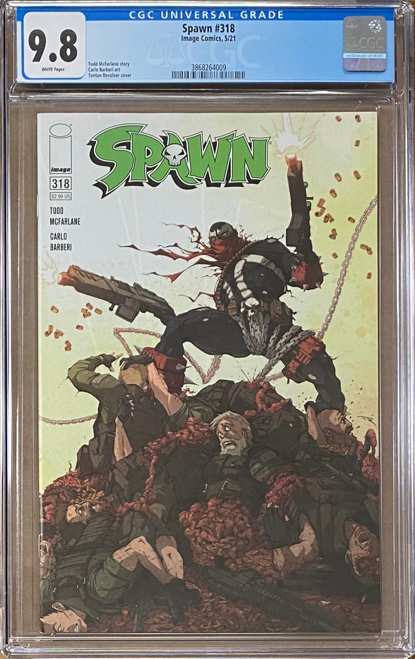 Spawn #318 CGC 9.8