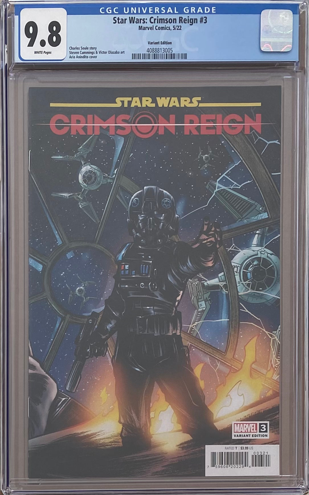 Star Wars: Crimson Reign #3 Anindito Variant CGC 9.8