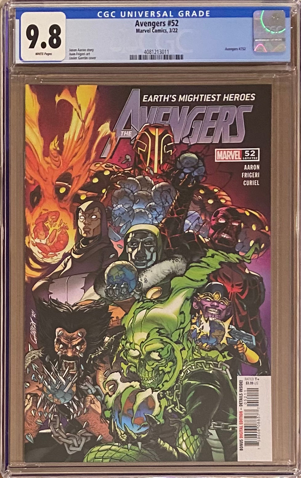 Avengers #52 CGC 9.8