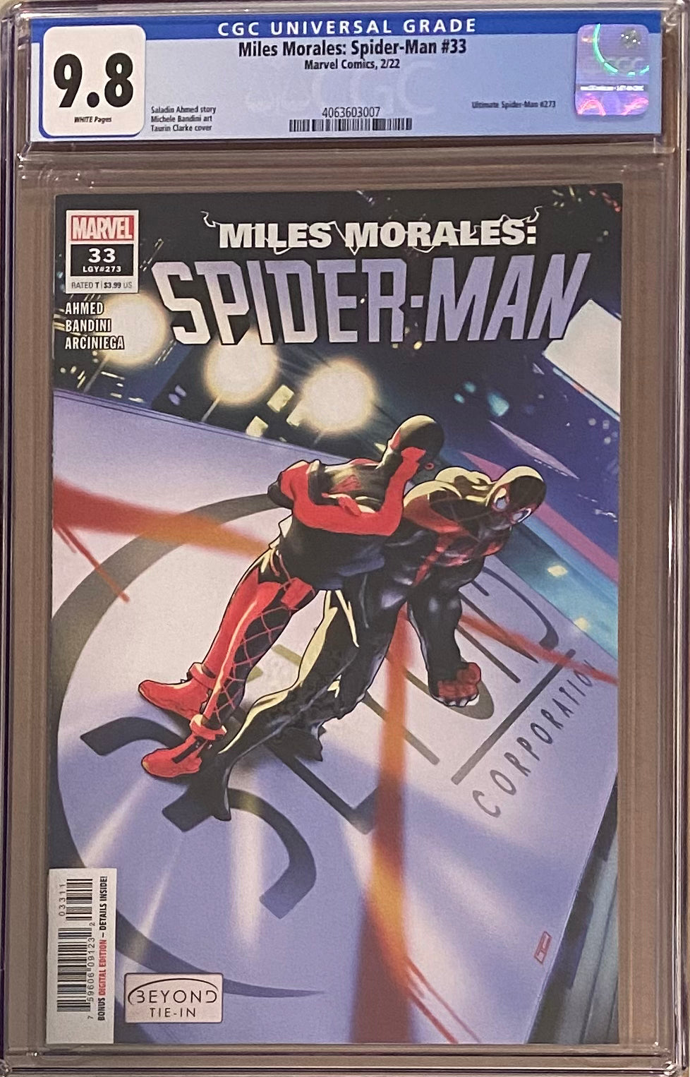 Miles Morales: Spider-Man #33 CGC 9.8
