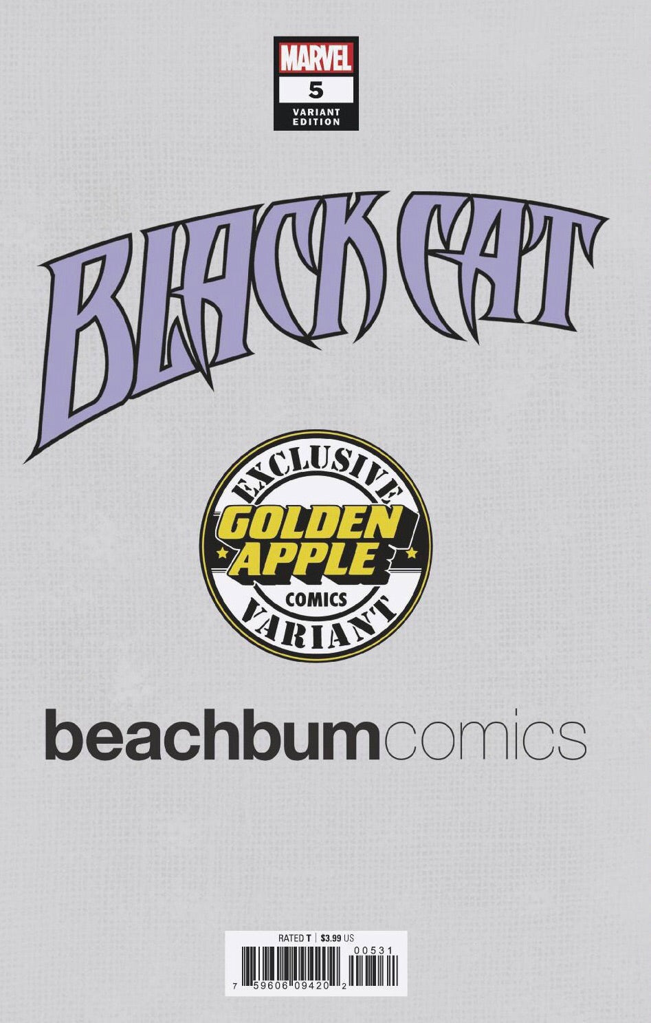 Black Cat #5 J. Scott Campbell BeachBum Comics Virgin Exclusive