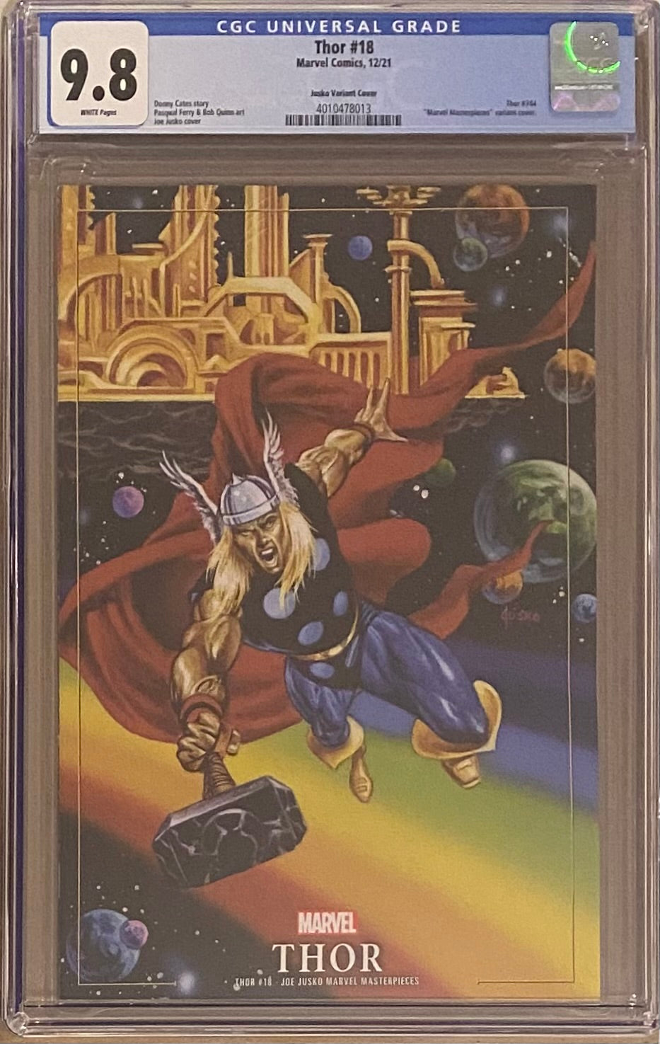 Thor #18 Jusko Variant CGC 9.8