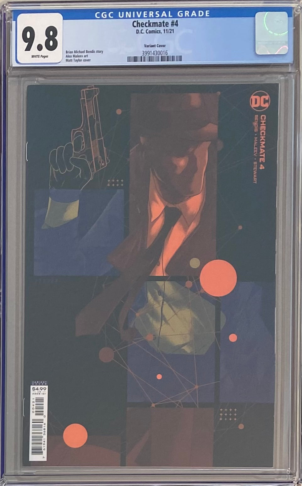 Checkmate #4 Variant CGC 9.8