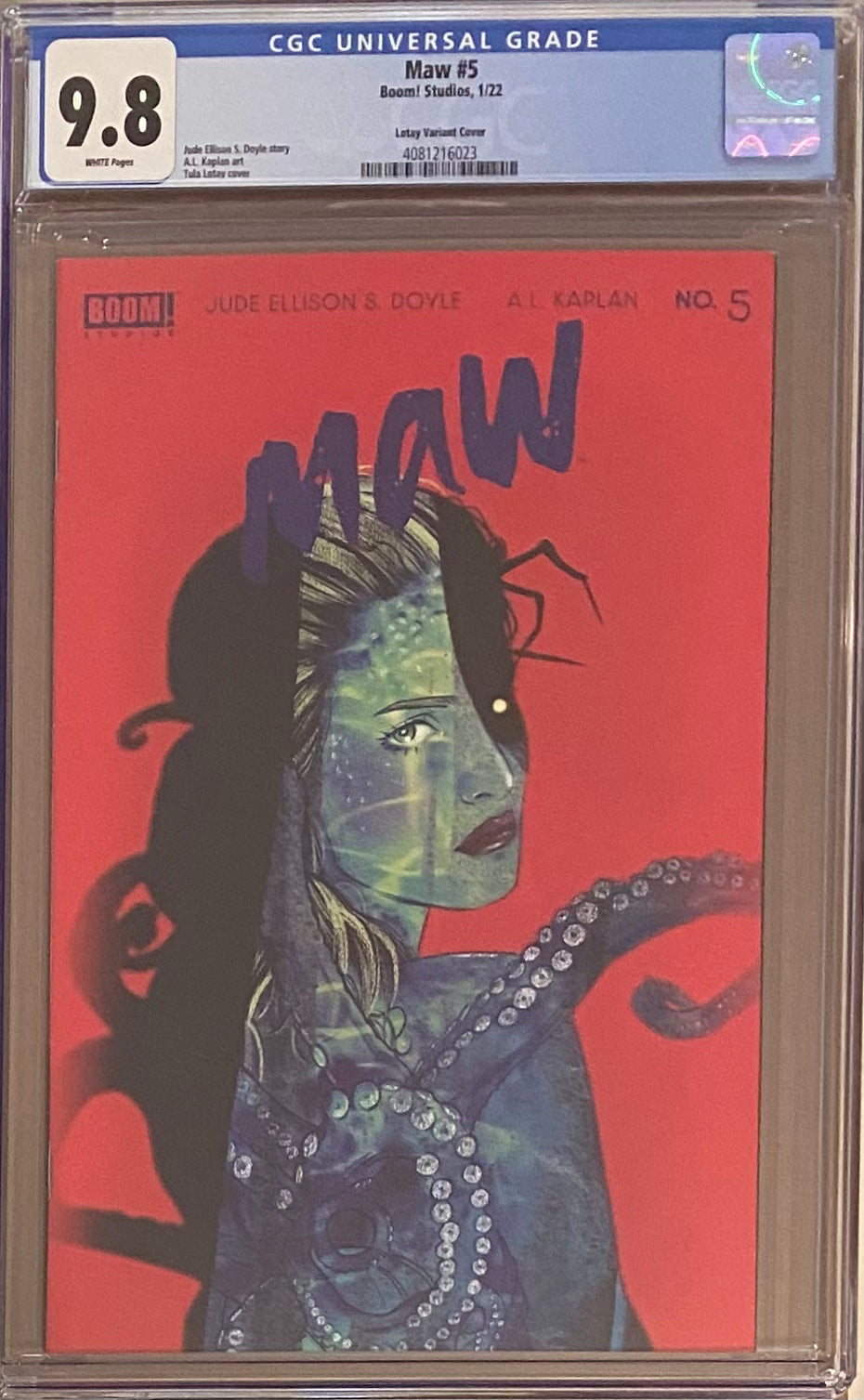 Maw #5 Lotay 1:10 Retailer Incentive Variant CGC 9.8