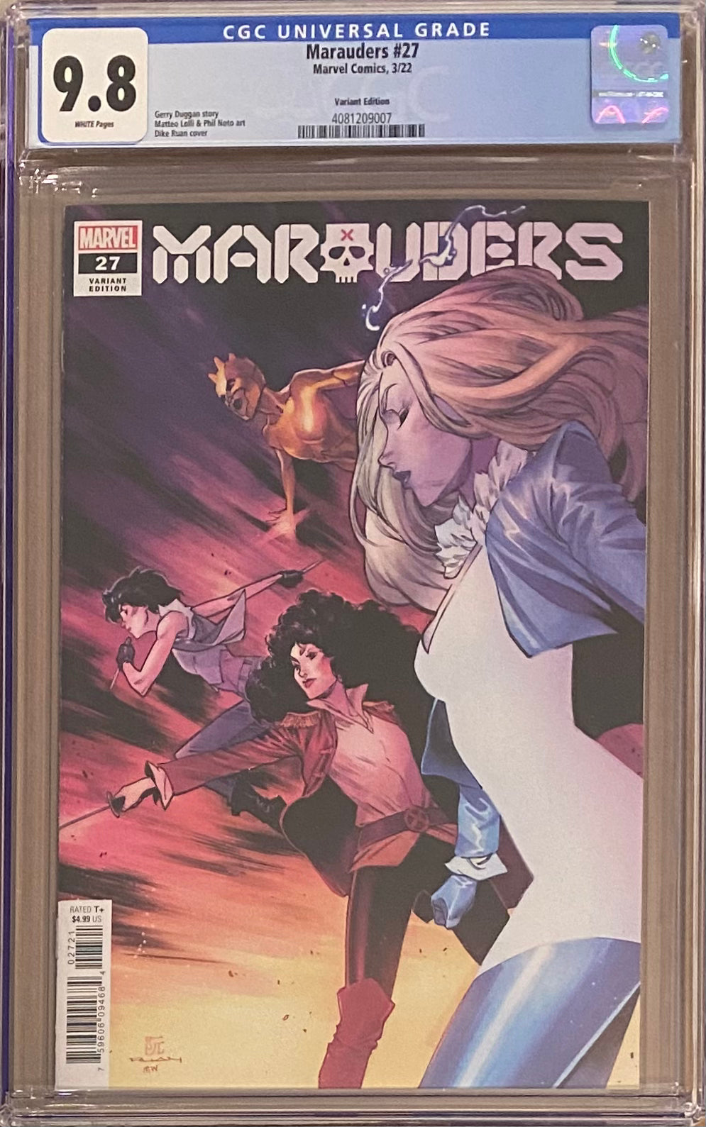 Marauders #27 Variant CGC 9.8