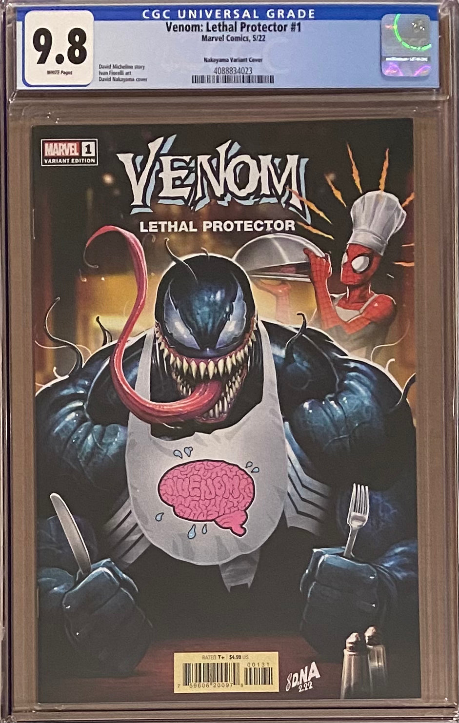 Venom: Lethal Protector #1 Nakayama 1:25 Retailer Incentive Variant CGC 9.8