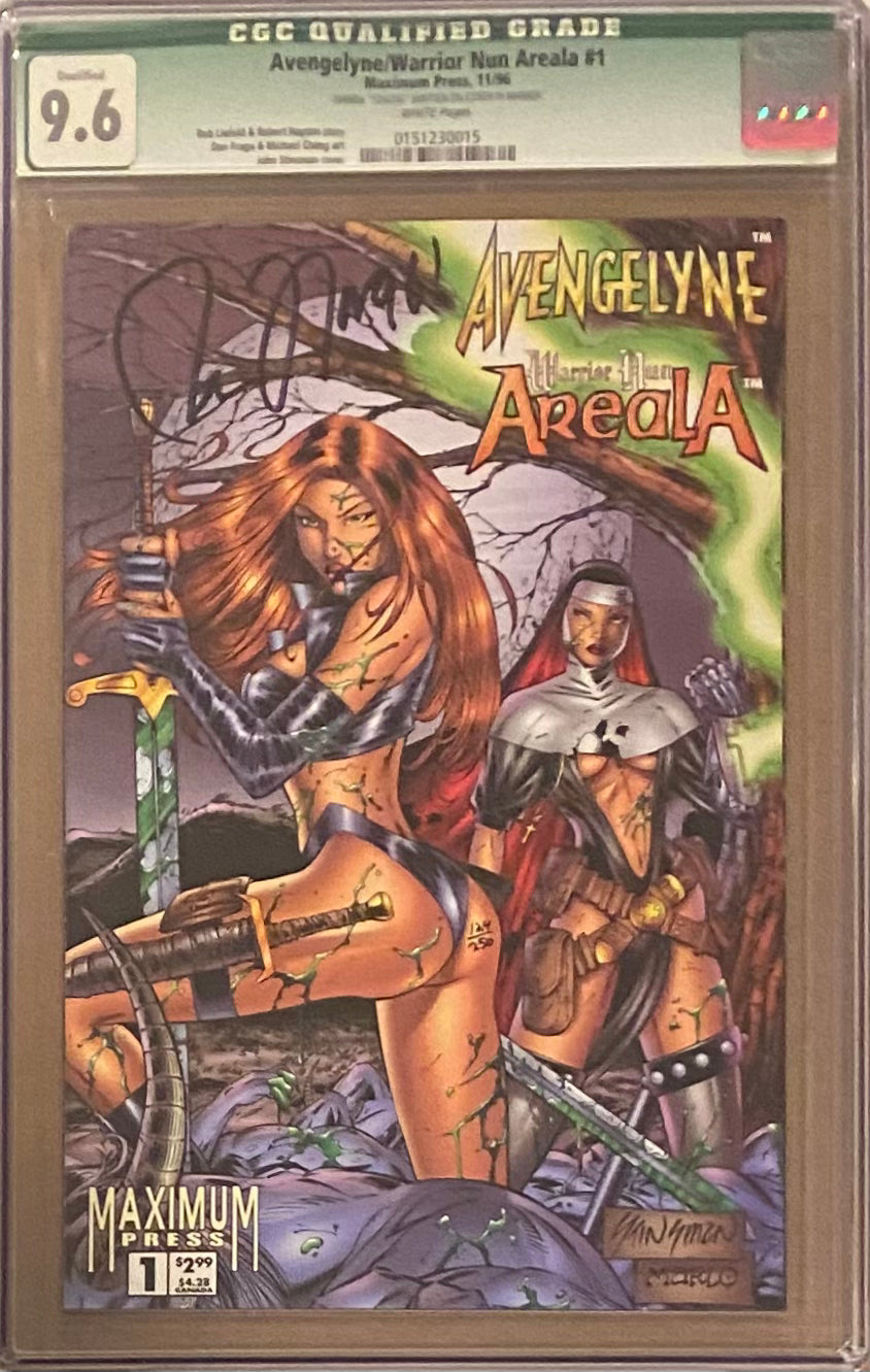 Avengelyne/Warrior Nun Areola #1 CGC 9.6 Qualified