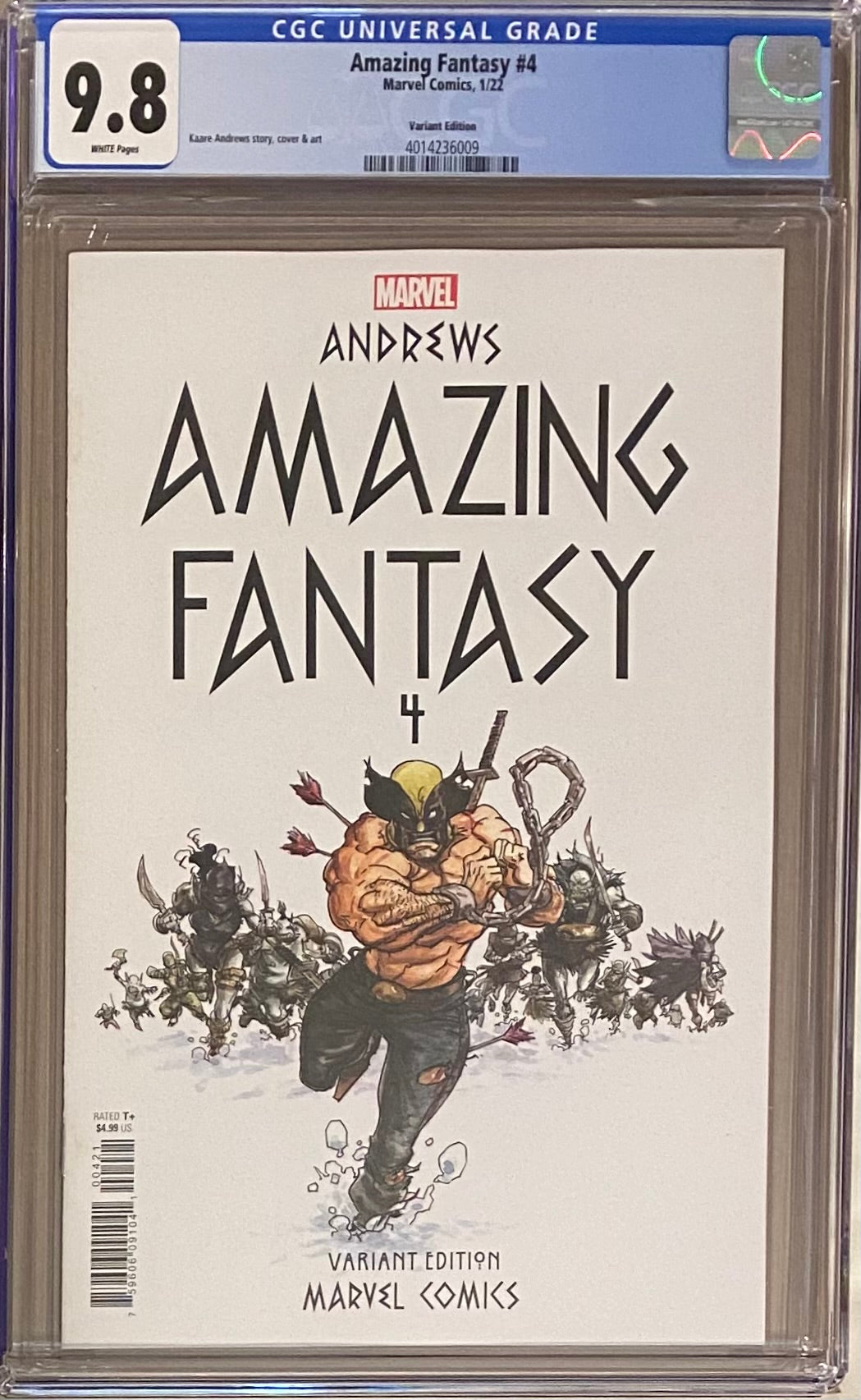 Amazing Fantasy #4 Variant CGC 9.8