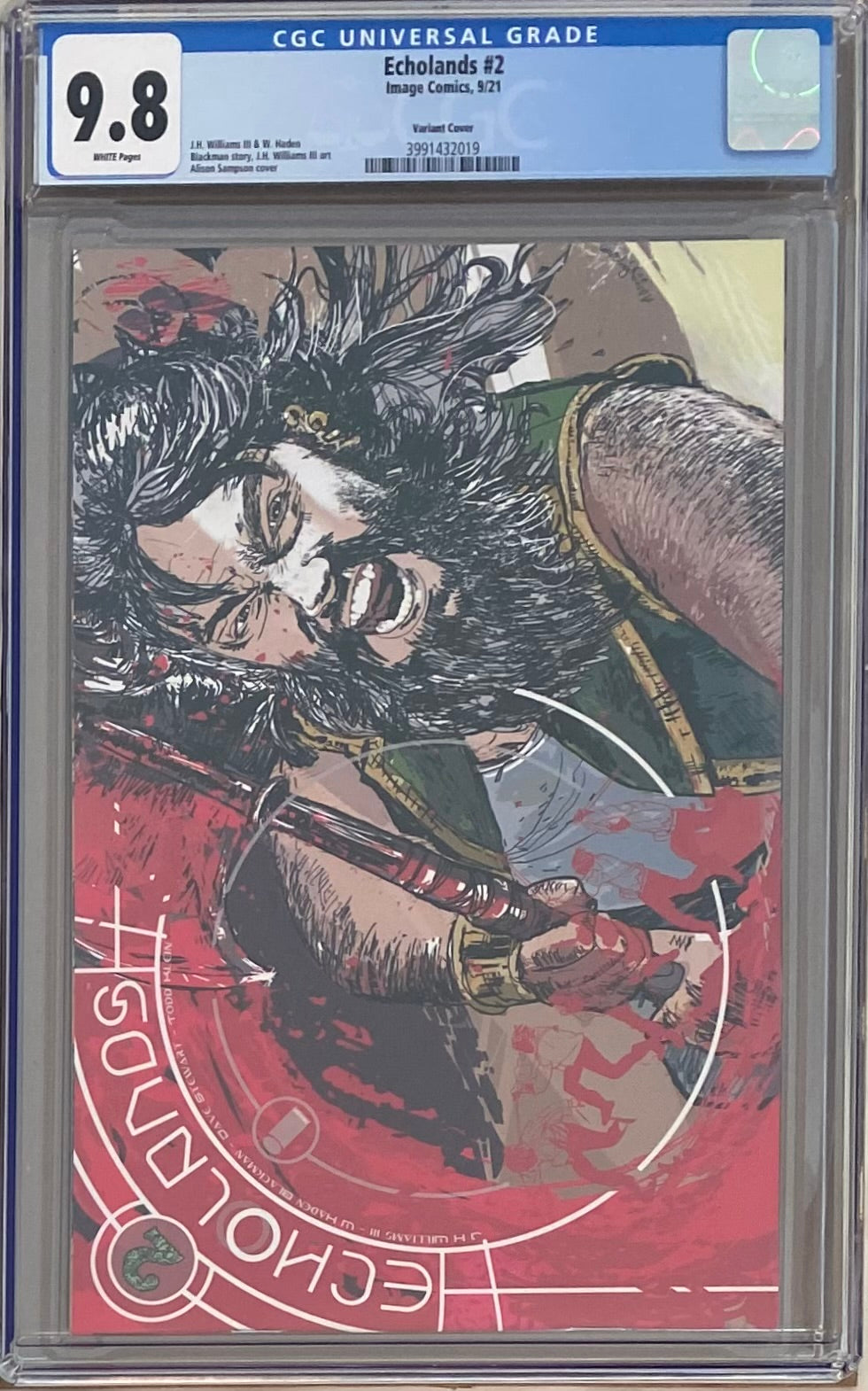 Echolands #2 Variant CGC 9.8