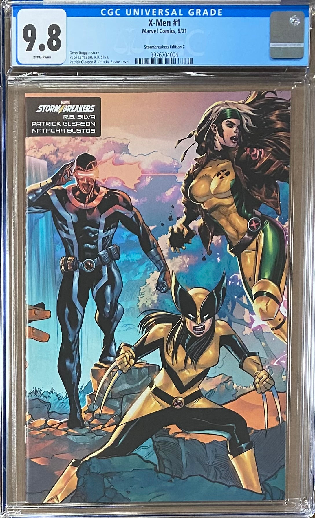 X-Men #1 Gleason, Silva, & Bustos Stormbreakers Connecting Variant CGC 9.8