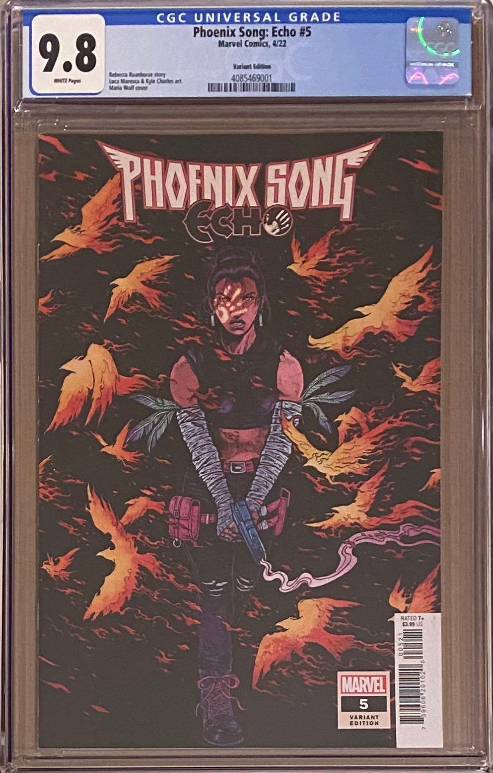 Phoenix Song: Echo #5 Variant CGC 9.8